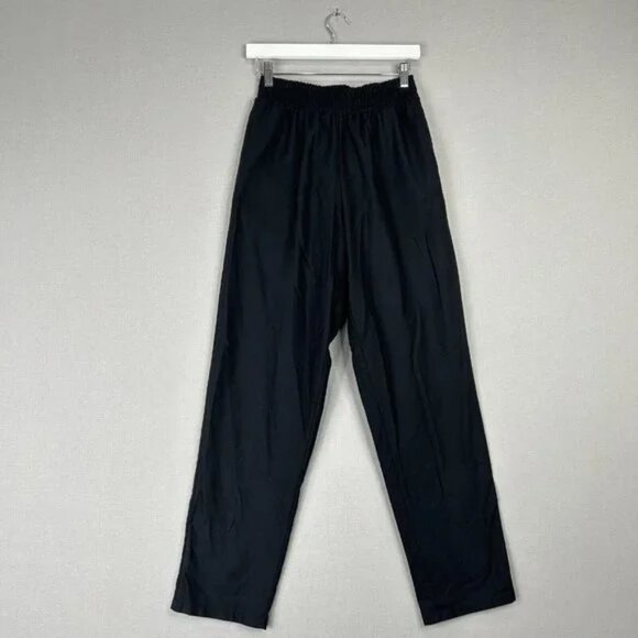 New Djerf Avenue Breezy high rise straight leg baggy organic cotton trouser pant - Picture 7 of 15